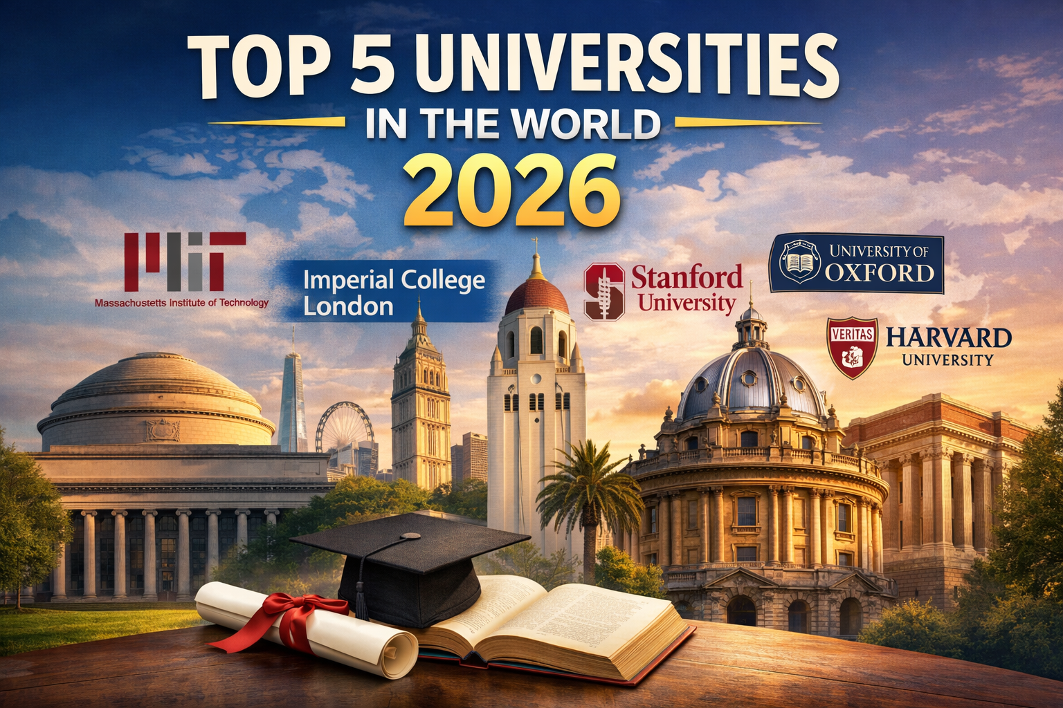 Top 5 Universities in the World (2026)