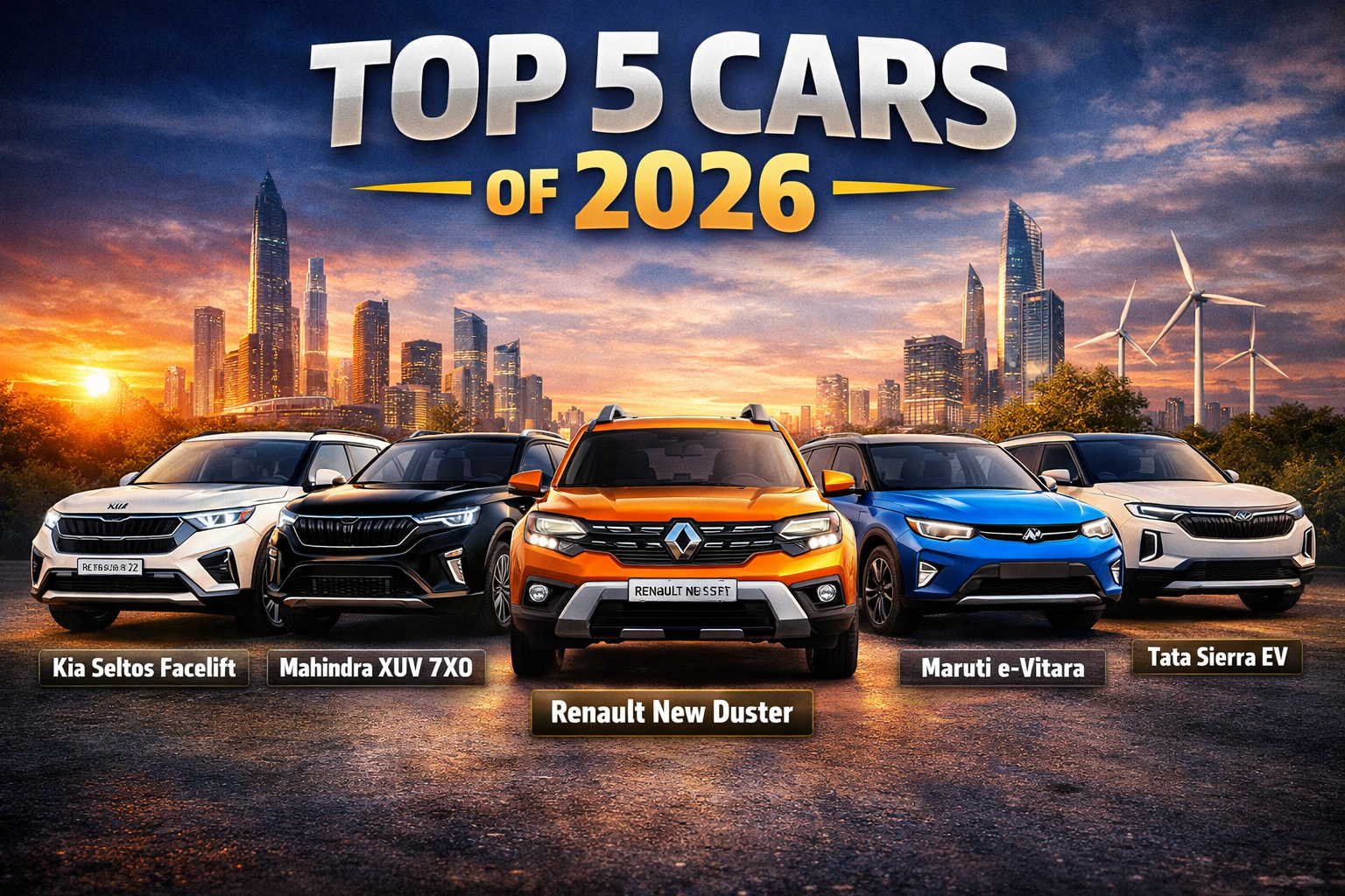 Top 5 Cars of 2026