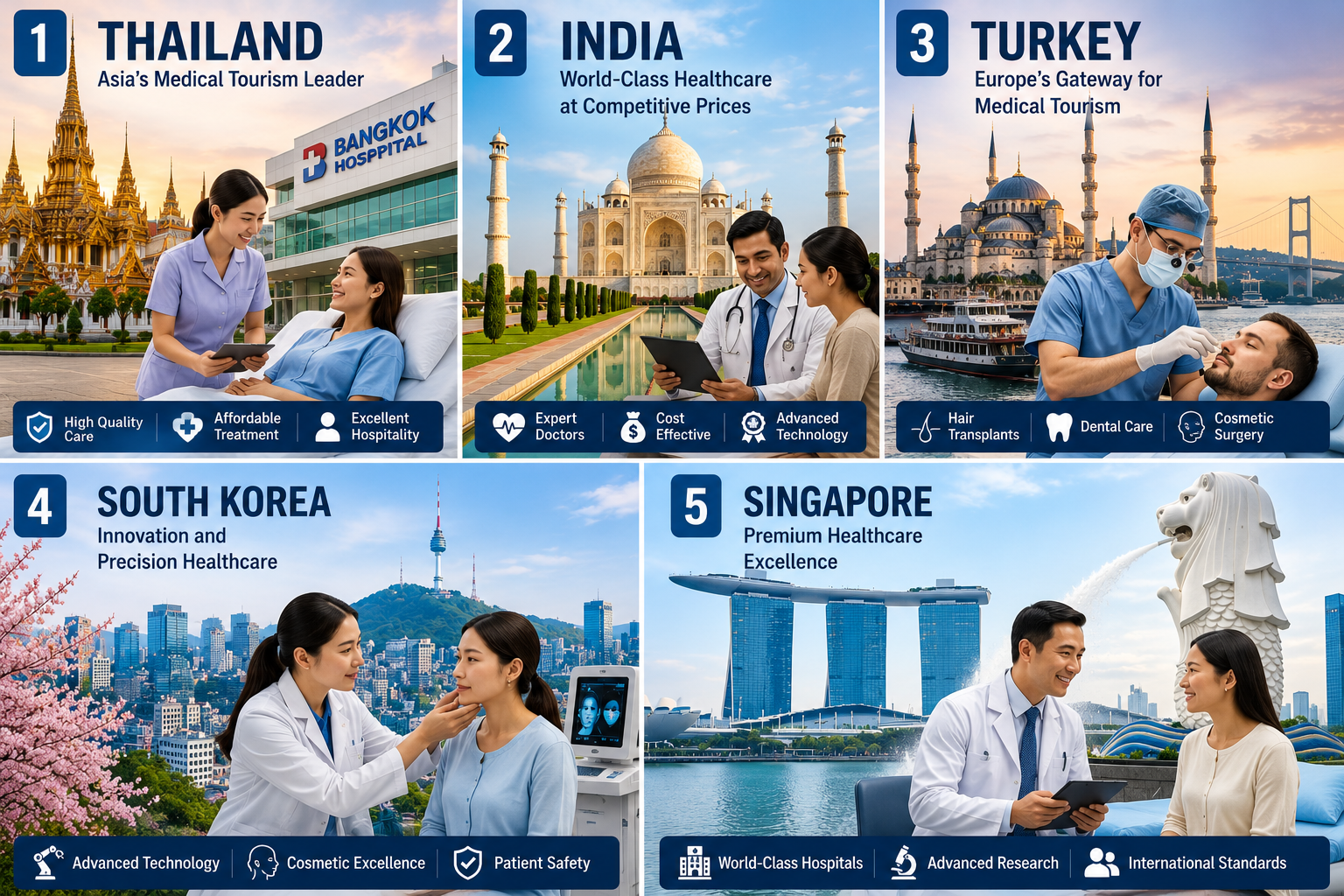 Top 5 Medical Tourism Destinations in the World (2026)
