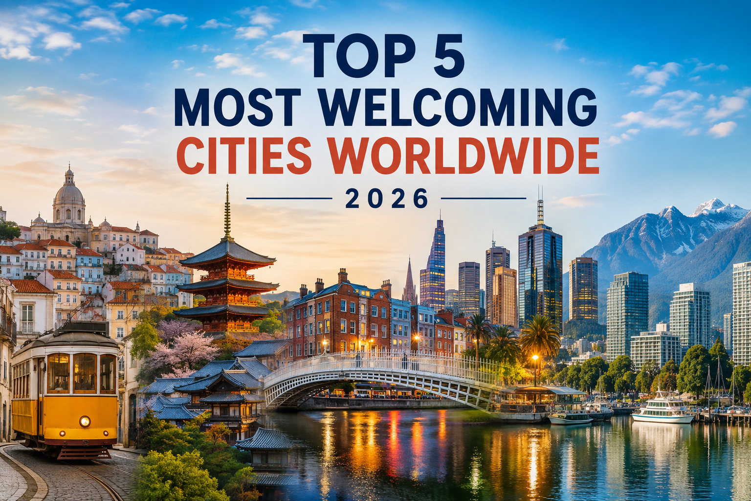 Top 5 Most Welcoming Cities Worldwide in 2026